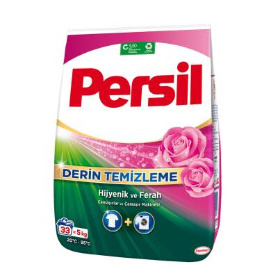 Persil Toz Çamaşır Deterjanı 5kg (33 Yıkama) Gülün Büyüsü - Persil