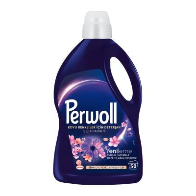 Perwoll Çiçek Cazibesi Koyu Renkliler Sıvı Deterjan 2.75 L - Perwoll