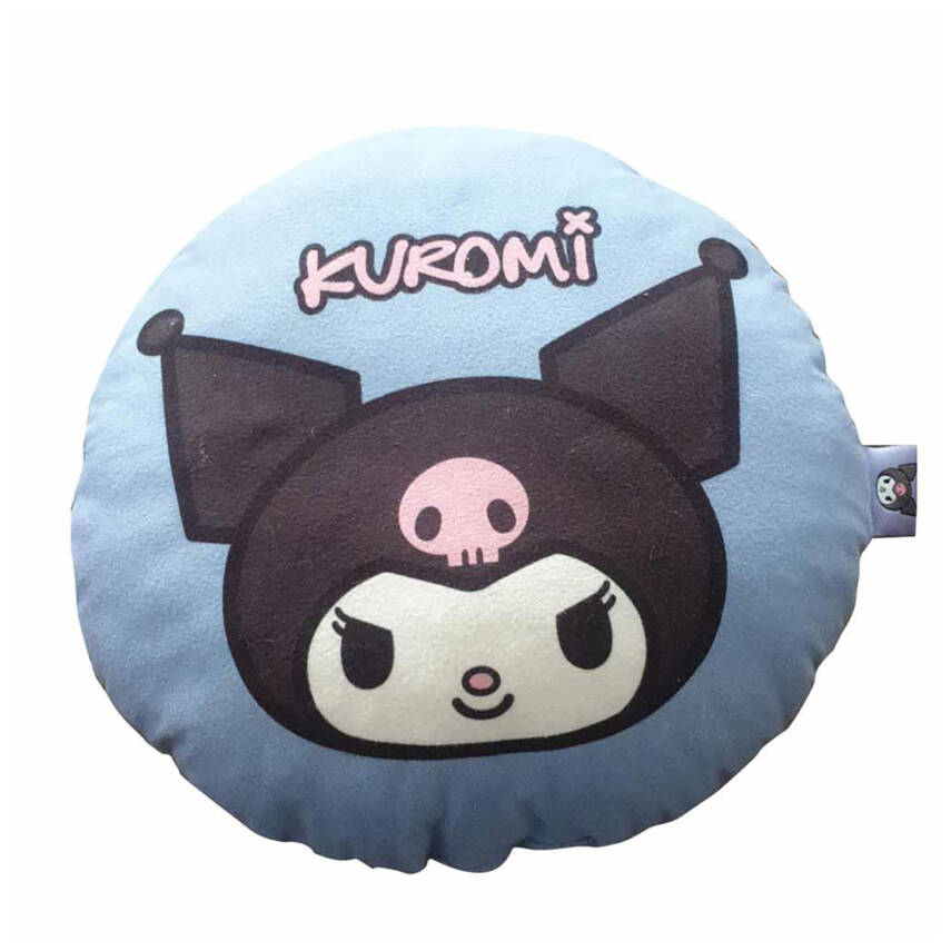 Petrichor Kuromi Yuvarlak Peluş 30 Cm - 1