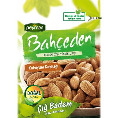 Peyman Bahçeden Çiğ Badem 140G - Peyman