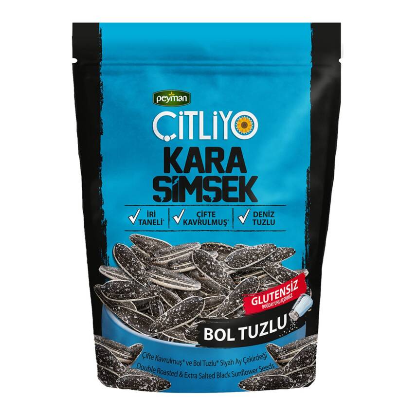 Peyman Çitliyo Kara Şimşek Bol Tuzlu 120 G - 1