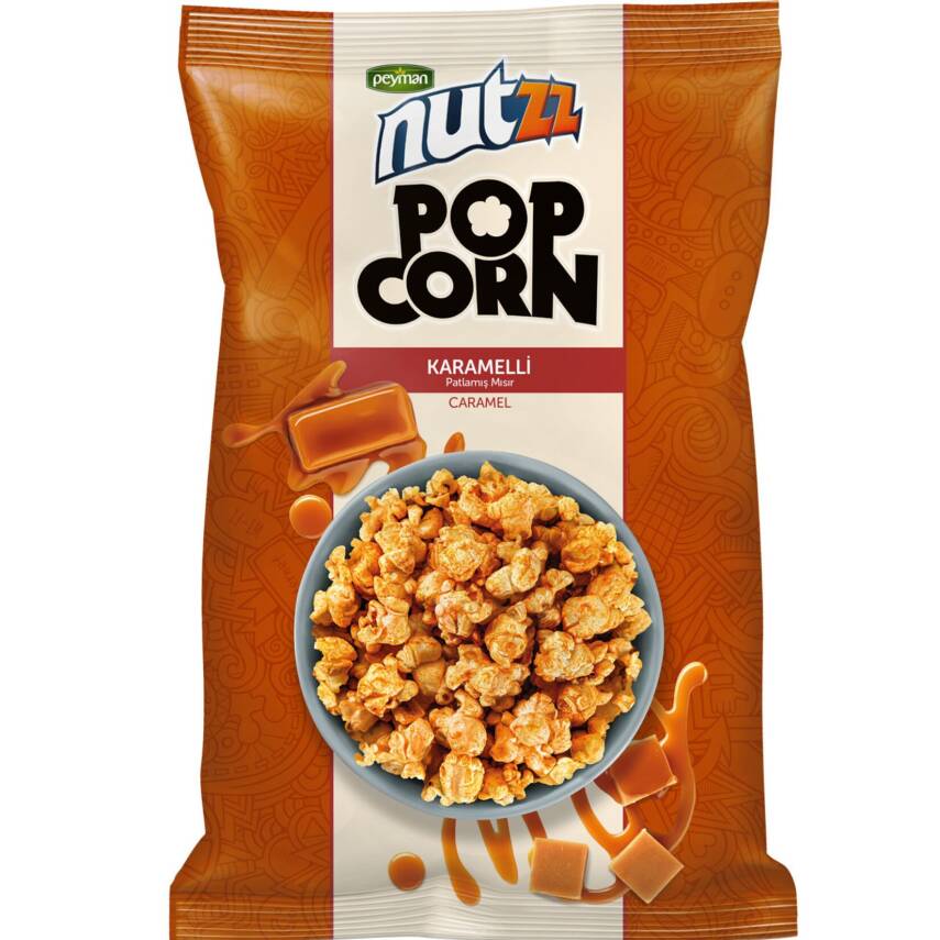 Peyman Nutzz Popcorn Karamelli 90 G - 1