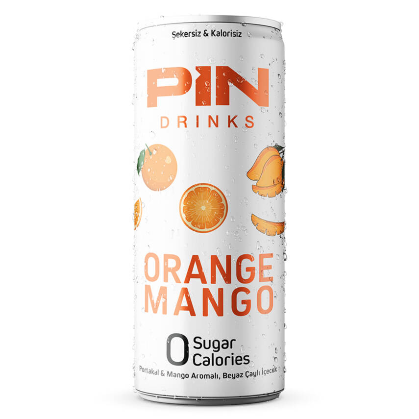 Pin Drinks Portakal Mango Kutu 250 Ml - 1