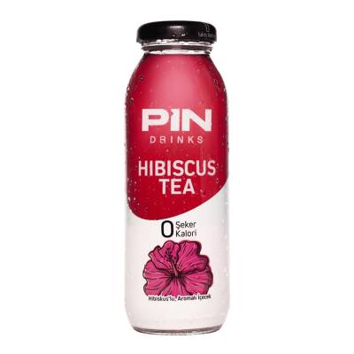 Pin Hibiscus Çayı 250 Ml Cam - Pin