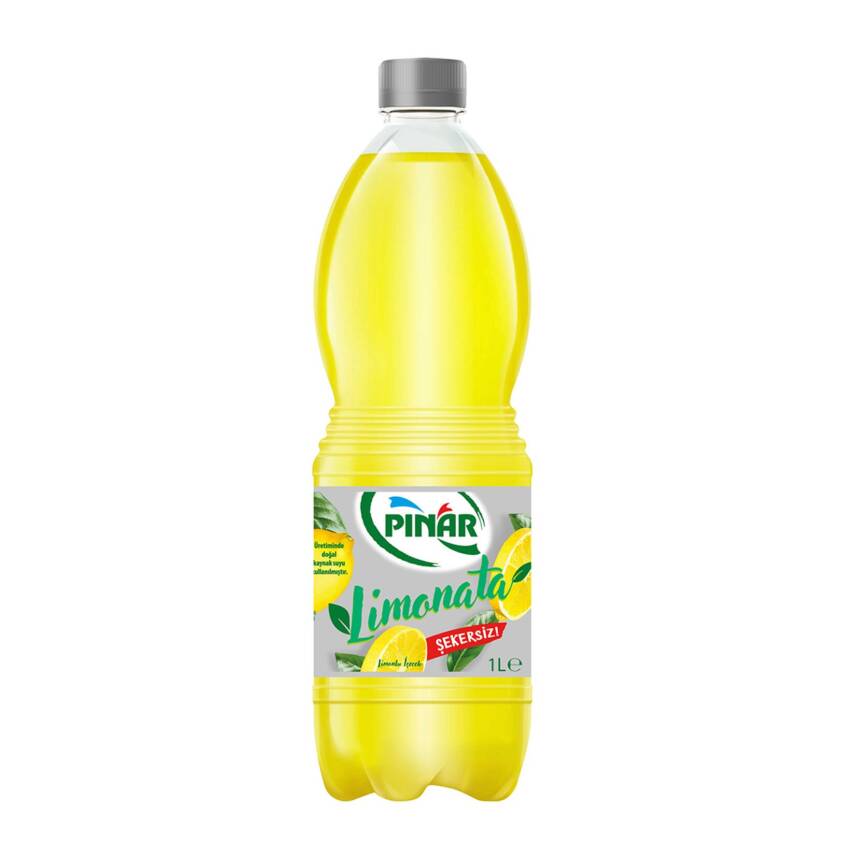 Pınar Limonata Şekersiz Gazsız Limonlu İçecek 1 L - 1