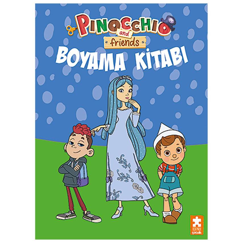Pinocchio And Friends-Boyama Kitabı Serisi - 1