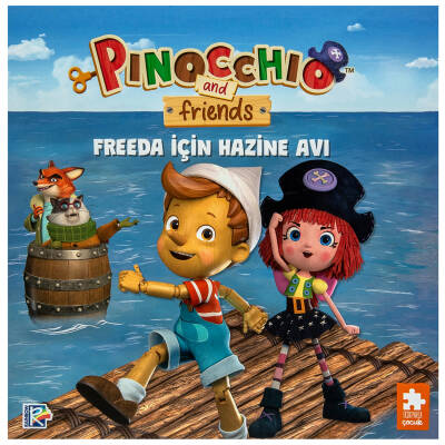 Pinokyo ve Arkadaşları - Freeda İçin Hazine Avı - Kitap