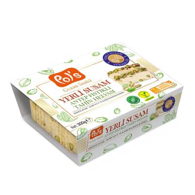 Pol's Gurme Serisi Antep Fıstıklı Tahin Helvası 300 G - Pol's