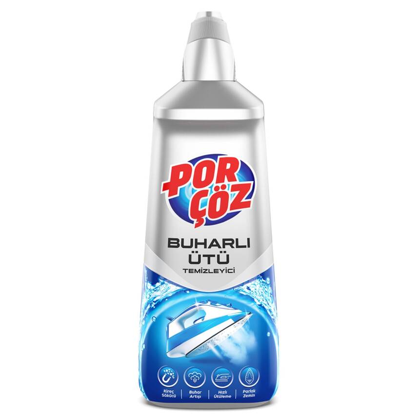 Porçöz Buharlı Ütü Temizleyici 400 Ml - 1