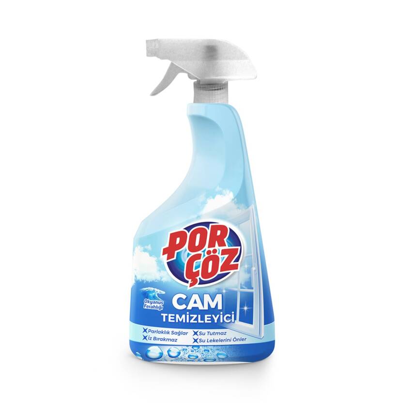 Porçöz Cam Temizleyici Sprey 500 Ml - 1