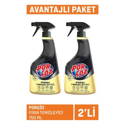 Porçöz Fırın Temizleyici 2x750 Ml - Porçöz