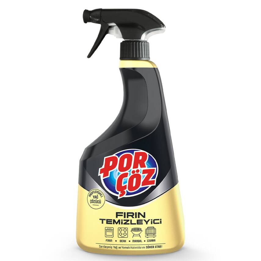 Porçöz Fırın Temizleyici Sprey 750 Ml - 1