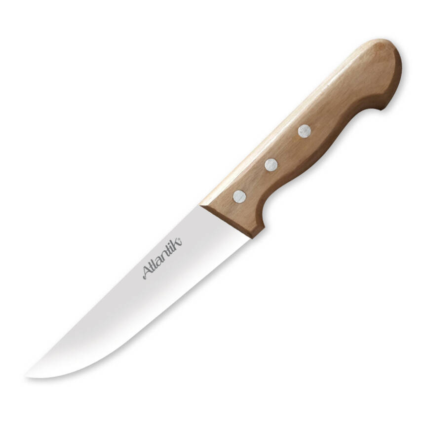 Pratik Ahşap Ceviz Saplı Et Bıçağı No:1 14 Cm - 1