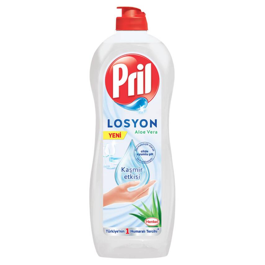 Pril Elde Yıkama Sıvı Bulaşık Deterjanı 750ml Losyon Aloe Vera - 1