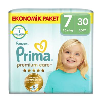 Prima Premium Care Eko 7 Beden 15+ Kg 30 Adet - Prima