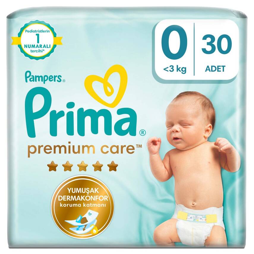 Prima Premium Care Prematüre 0-2,5 Kg 30'lu - 1