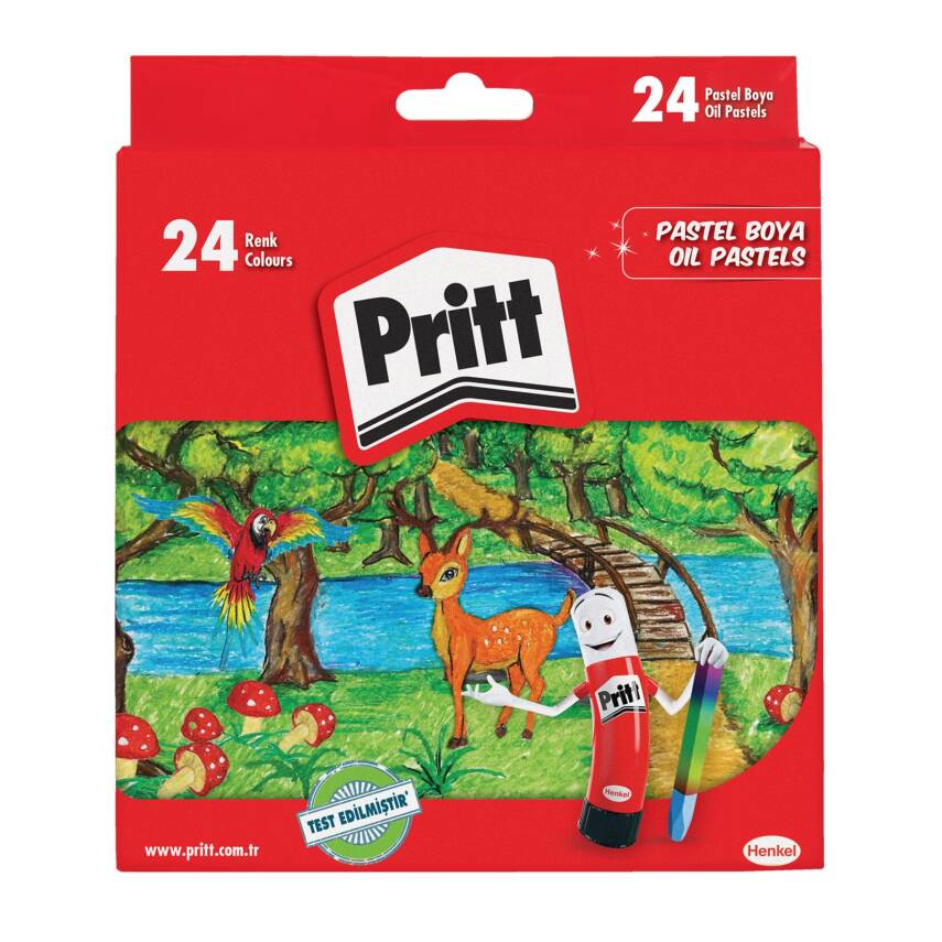 Pritt 24'Lü Pastel Boya Karton Kutulu - 1