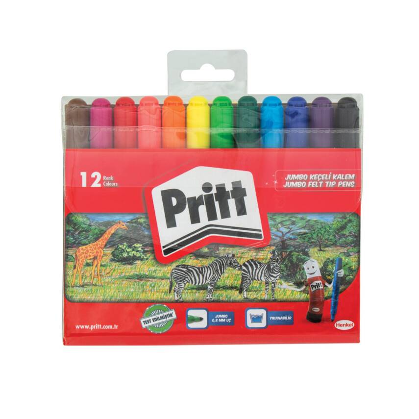 Pritt Jumbo Keçeli Kalem 12'Li - 1