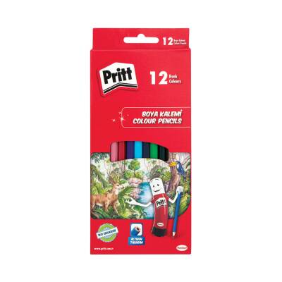 Pritt Kuru Boya 12'li Karton Kutu - Pritt