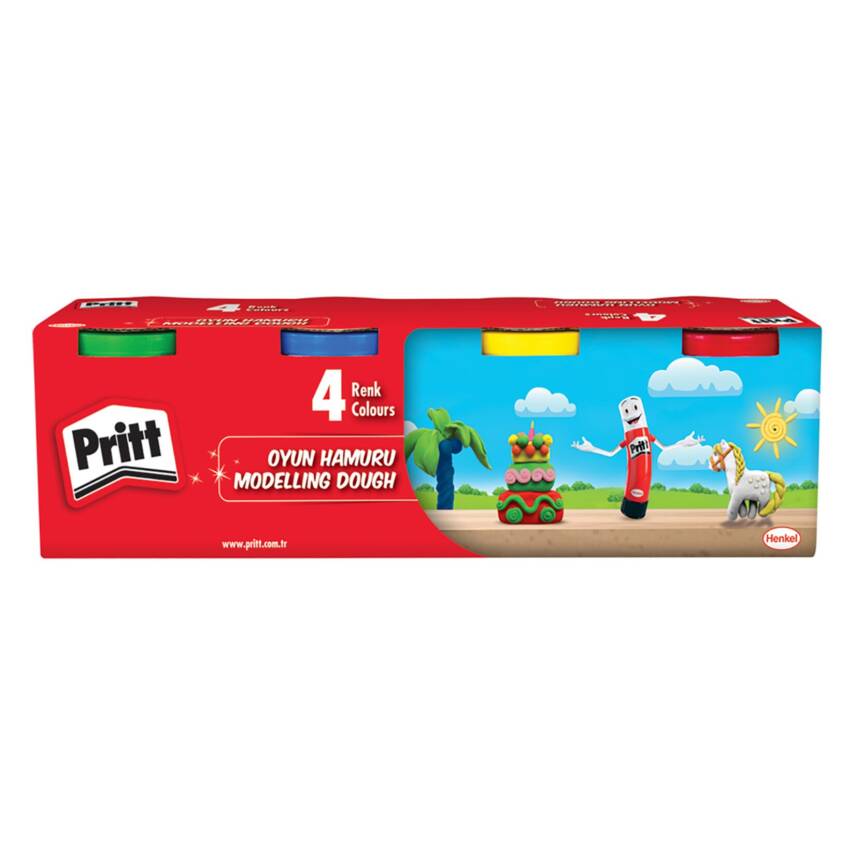 Pritt Oyun Hamuru 4x100 gr - 1
