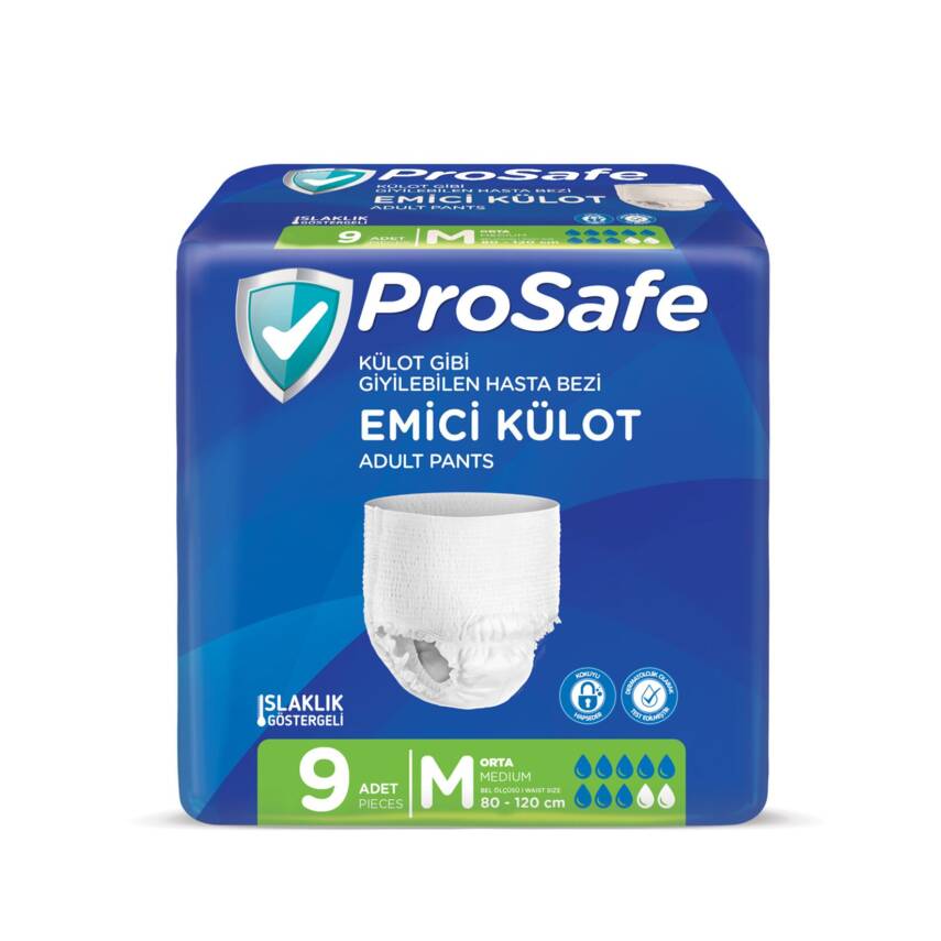 Prosafe Emici Külot Orta 9'lu - 1