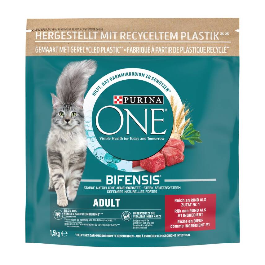 Purina One Sığır Etli Yetişkin Kedi Maması 1.5 Kg - 1