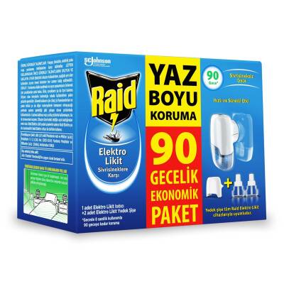 Raid Makine + Likit Yedek 90 Gece - Raid