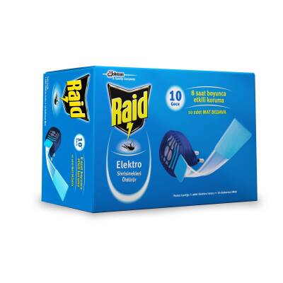Raid Mat Cihaz + 10 Tablet - Raid