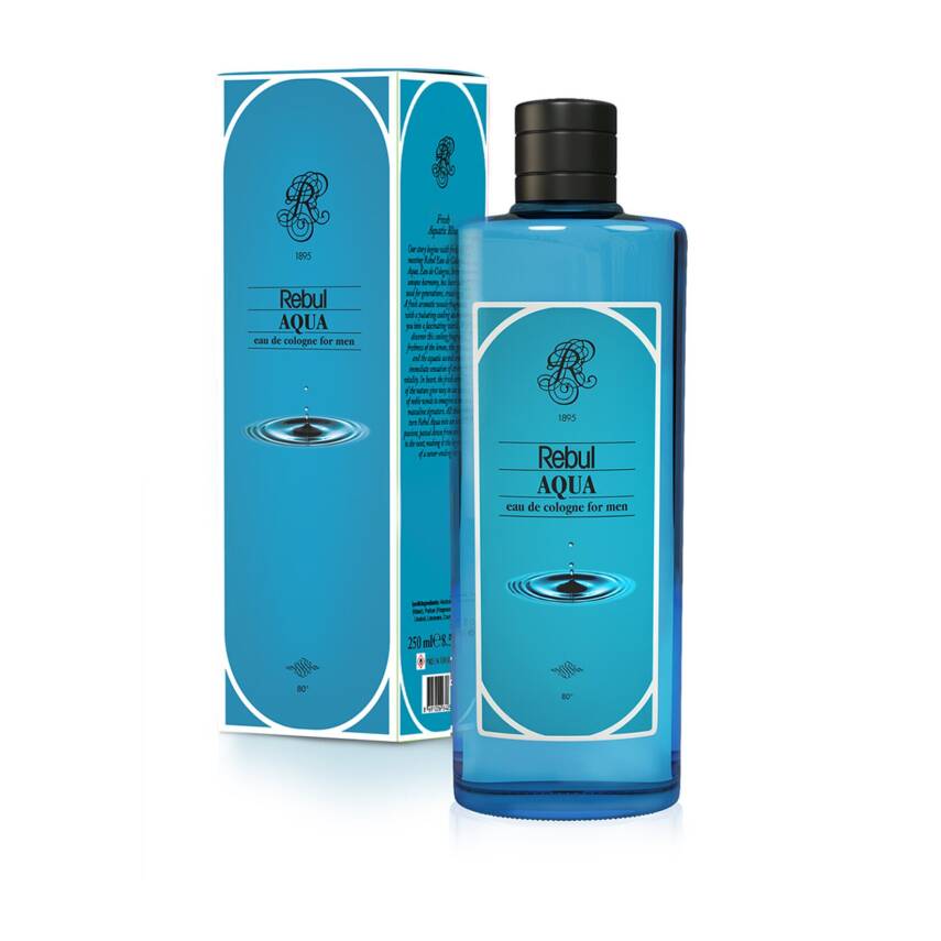 Rebul Aqua Edc Unisex Lf Kolonya 250Ml - 1