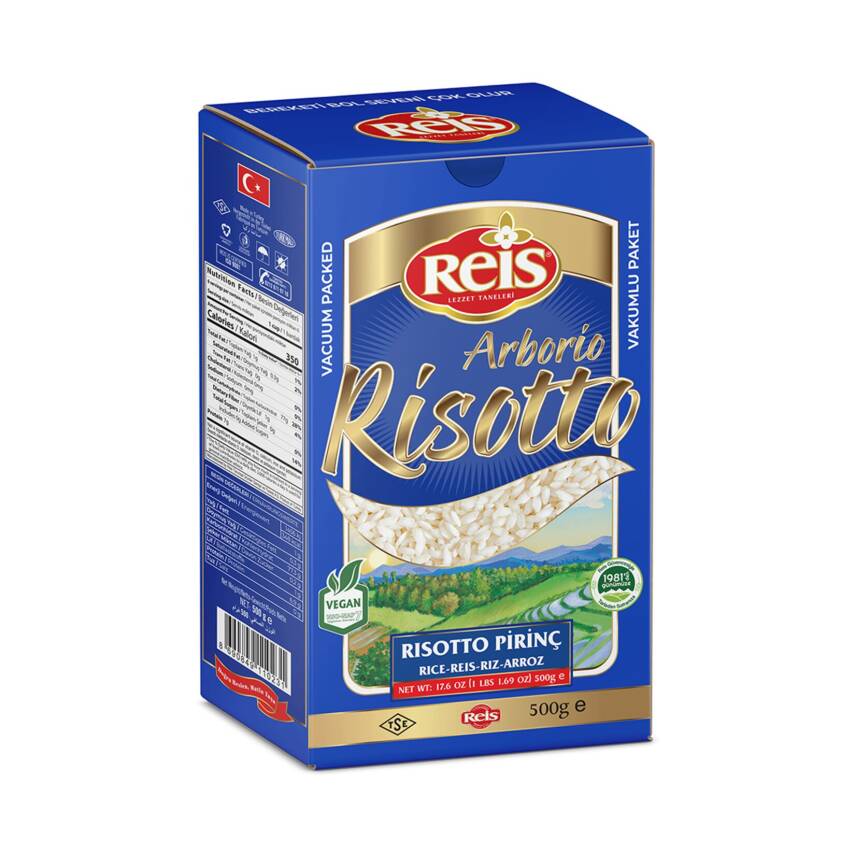 Reis Arborio Risotto Vakumlu Pirinç 500 G - 1