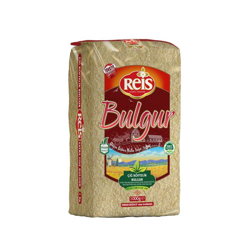Reis Çiğ Köftelik Bulgur 1 Kg - 1