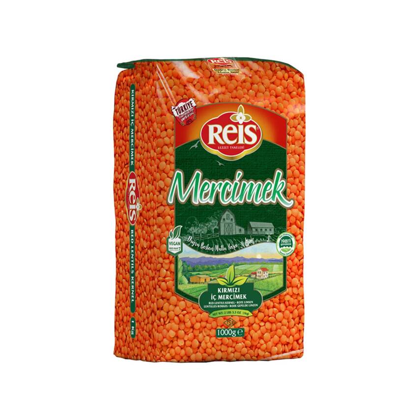 Reis Kırmızı Mercimek 1 Kg - 1