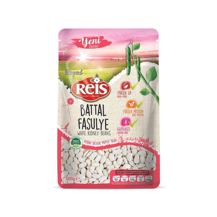 Reis Royal Battal Fasulye 500 G - 1