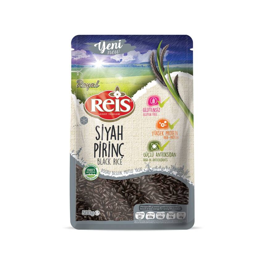 Reis Royal Siyah Pirinç 500 G - 1
