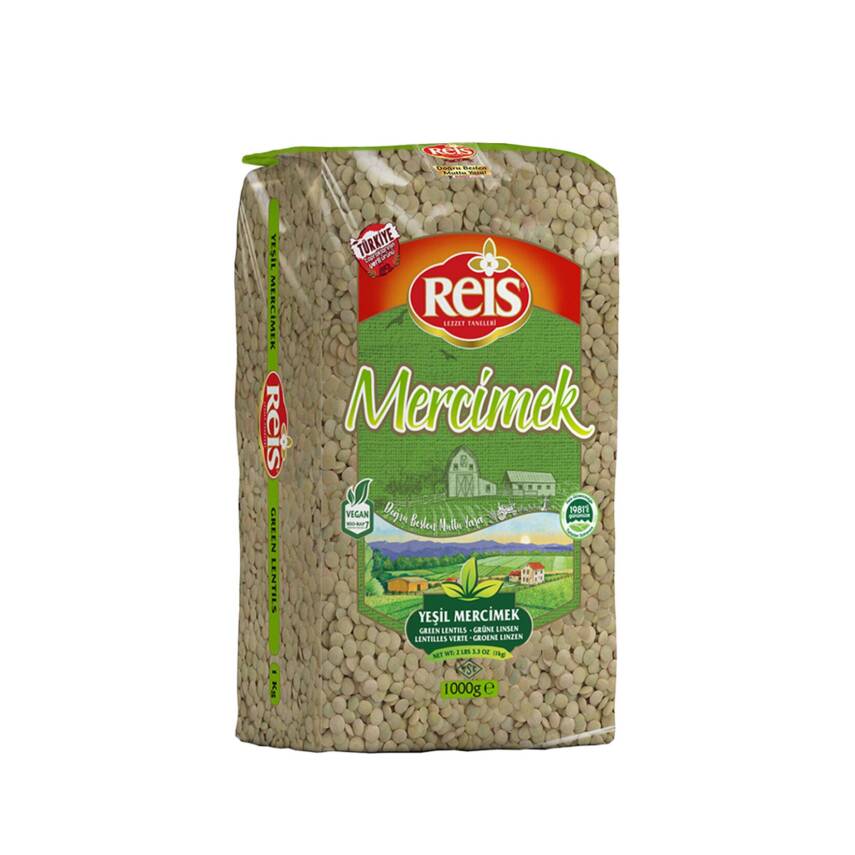 Reis Yeşil Mercimek 1 Kg - 1