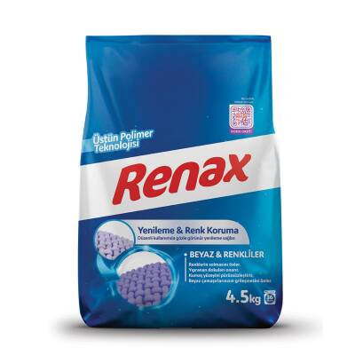 Renax Beyaz ve Renkliler İçin Matik Deterjan 4.5Kg - Renax