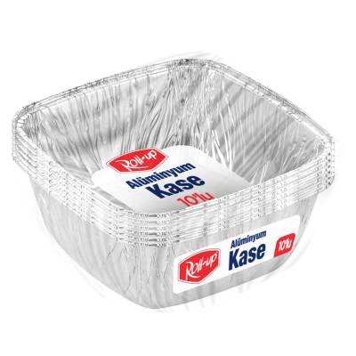 Roll-Up Alüminyum Aşure Kasesi 10'lu - Roll-up