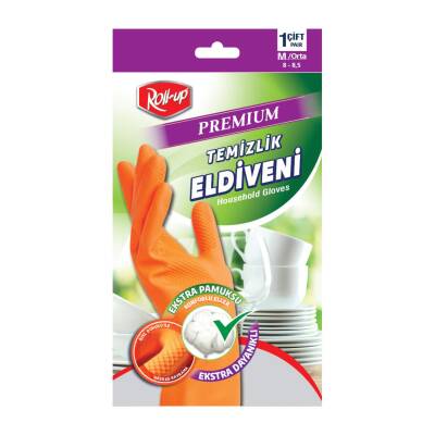 Roll-up Premium Temizlik Eldiveni Medium - Roll-up