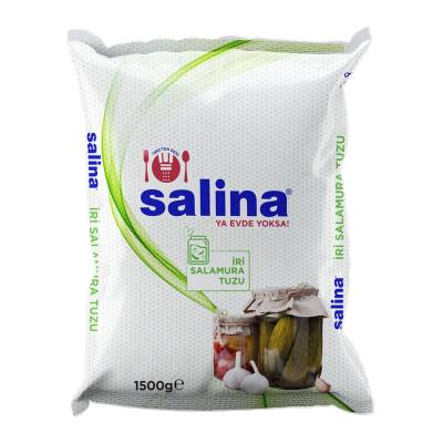 Salina İri Salamura Tuzu 1500 G - Salina
