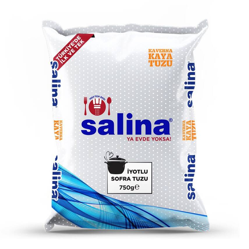 Salina İyotlu Sofra Tuzu 750 G - 1