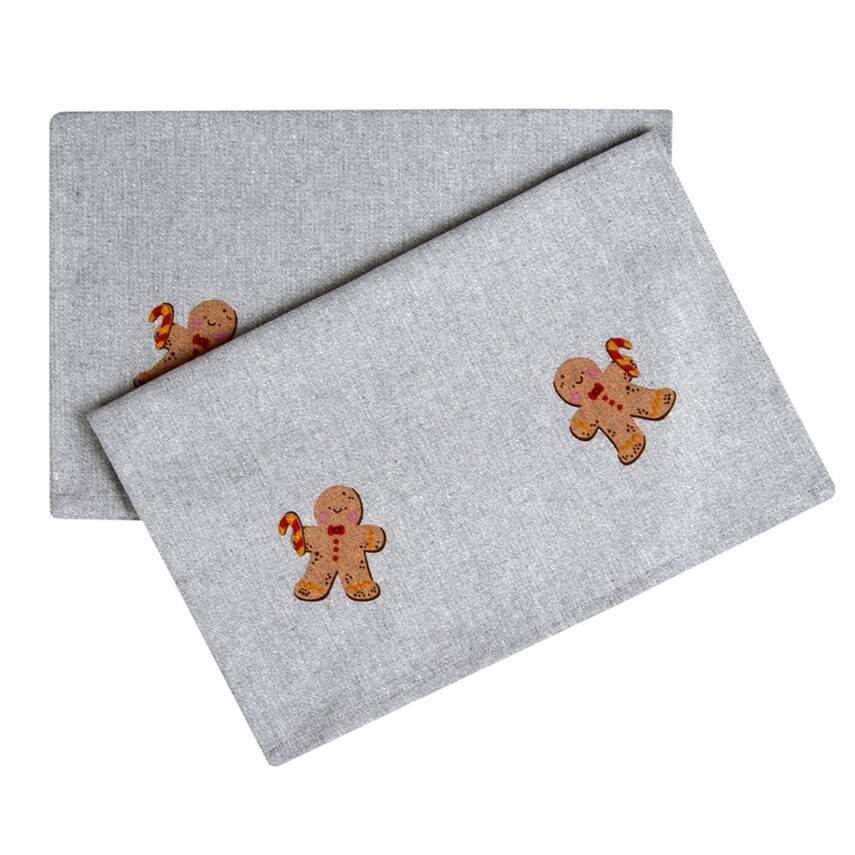 Samteks Faralya Bisküvi 2'li Amerikan Servis 35 x 45 - 1