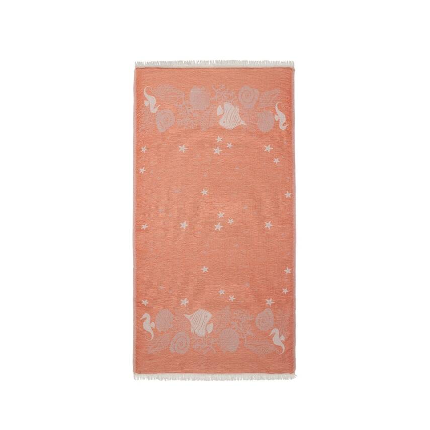 Samteks Faralya Jakarlı Peştamal 80 x 165 - 1