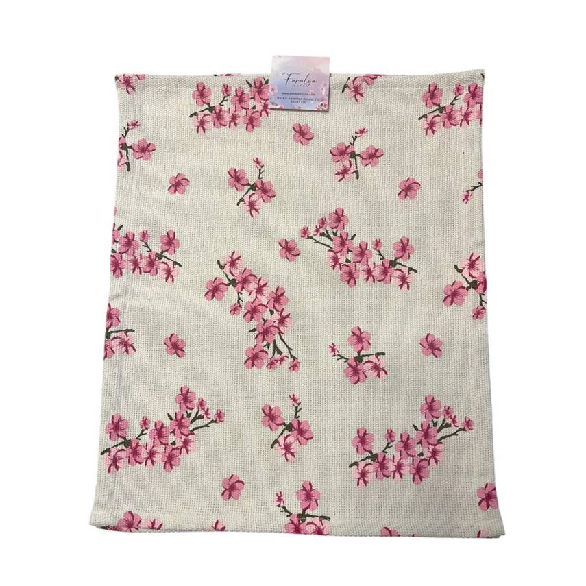 Samteks Sakura 2'li Amerikan Servis 35 x 45 - 1