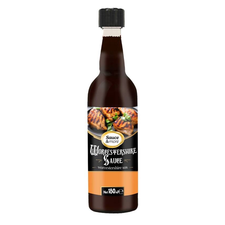 Sauce & More Worcestershire Sos 180 Ml - 1