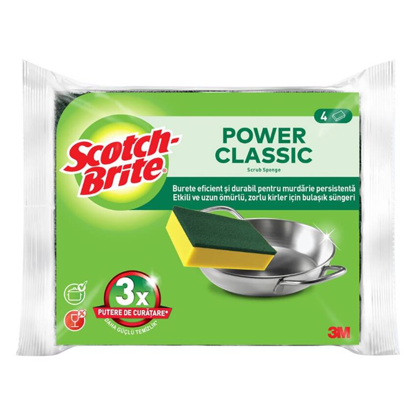 Scotch Brite Klasik Sünger 4'lü - 1