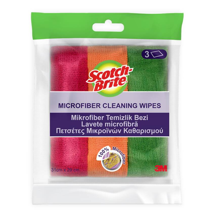Scotch Brite Mikrofiber Bez 3'lü - 1