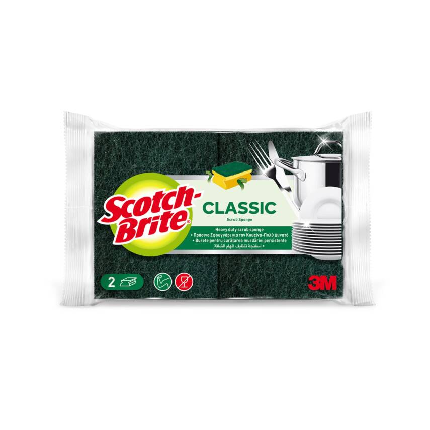 Scotch Brite Tırnak Koruyuculu Klasik Sünger 2'li - 1
