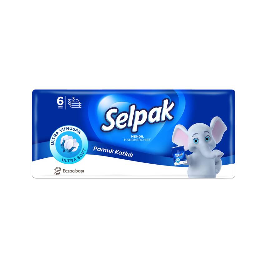 Selpak Cep Mendil 6'lı Paket - 1