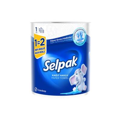 Selpak Havlu Dev Rulo 1=2 - Selpak
