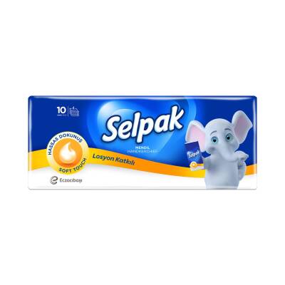 Selpak Losyonlu Mendil 10'lu - Selpak